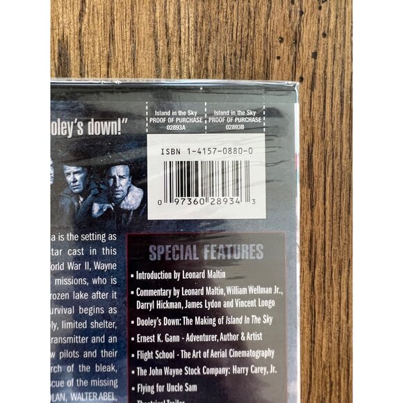 John Wayne Collection DVD Island In The Sky Special Collector’s Edition NEW - Picture 2 of 4